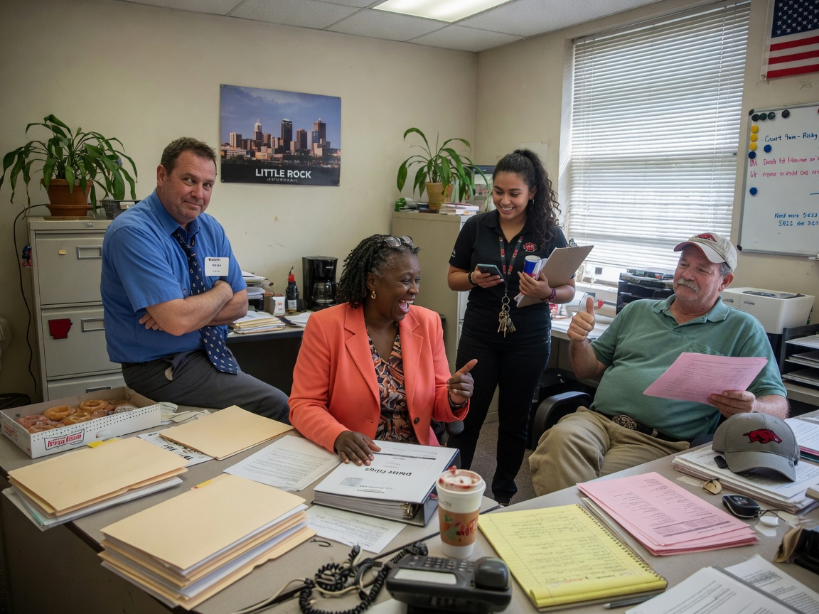 The Arkansas SR22 Insurance team at work in Little Rock